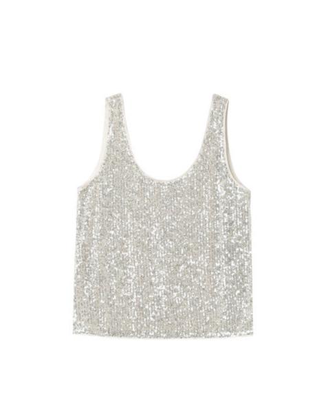 Grace &amp; Mila Top ODE-Silver