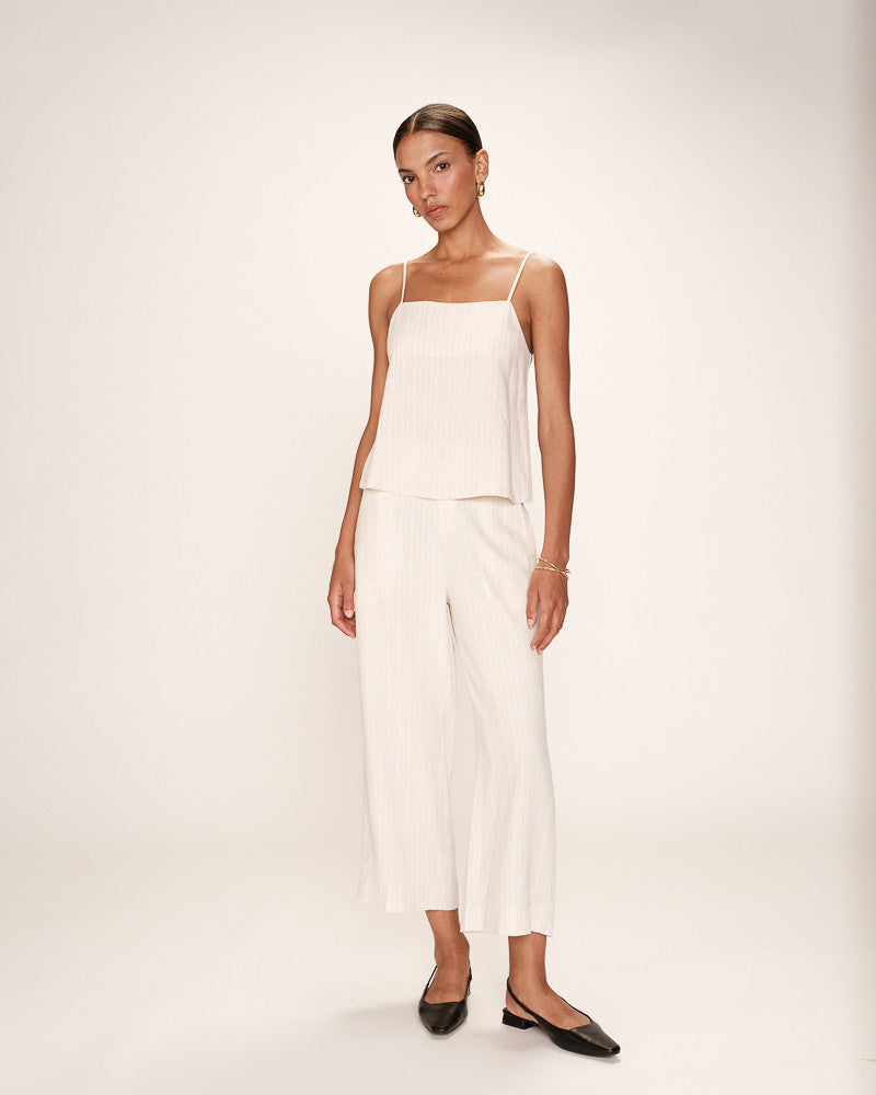 Grace &amp; Mila - Top RONDINI - Off white - Boutique Adam &amp; Eve marque canadienne, marque québécoise