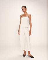Grace & Mila - Top RONDINI - Off white - Boutique Adam & Eve marque canadienne, marque québécoise