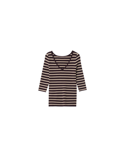 Grace &amp; Mila Sweater NATHAN- Wine
