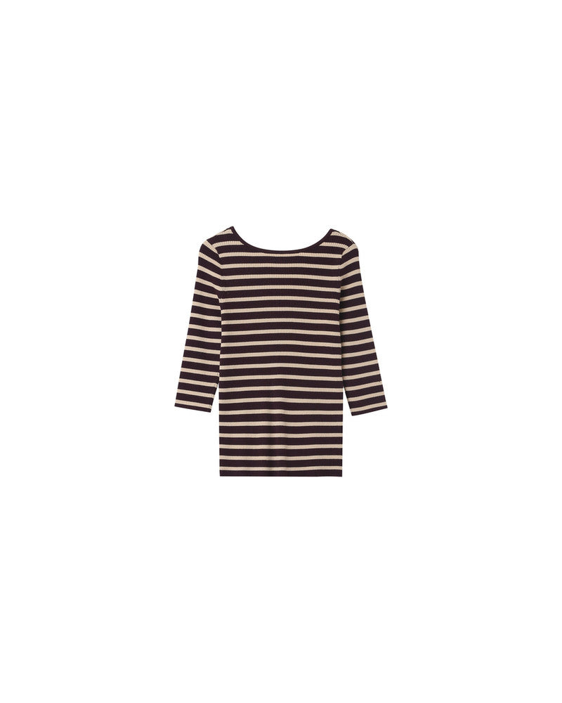 Grace &amp; Mila Sweater NATHAN- Wine