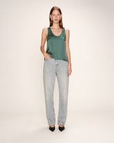 Grace & Mila - Top RICOTTA - Green - Boutique Adam & Eve marque canadienne, marque québécoise