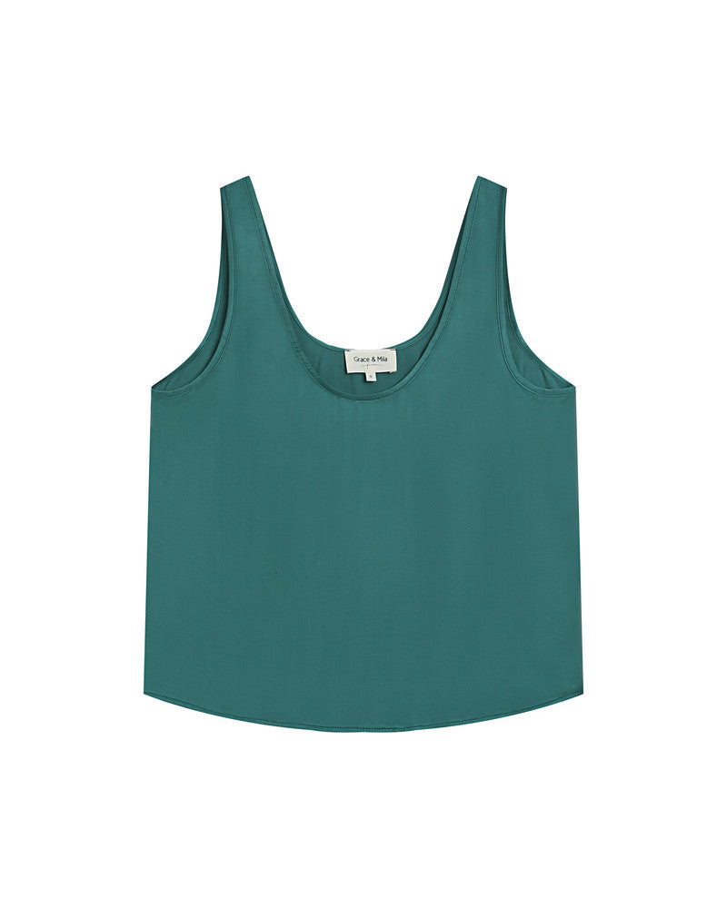 Grace &amp; Mila - Top RICOTTA - Green - Boutique Adam &amp; Eve marque canadienne, marque québécoise