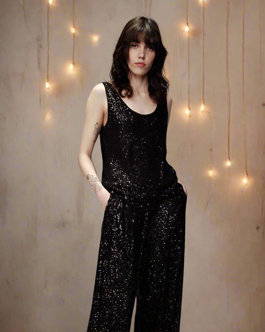 Grace &amp; Mila Top ODE-Black