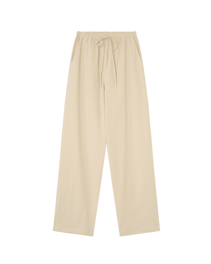 Grace &amp; Mila - Pants RHODE - Sand - Boutique Adam &amp; Eve marque canadienne, marque québécoise