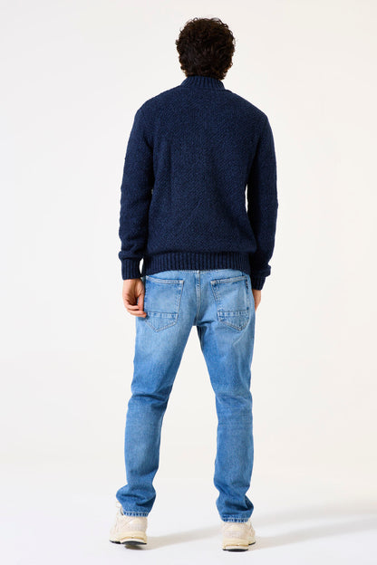 Garcia Sweater z1180 - Navy - Boutique Adam &amp; Eve marque canadienne, marque québécoise