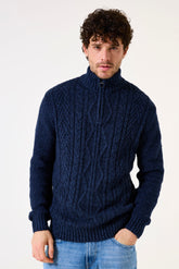 Garcia Sweater z1180 - Navy - Boutique Adam & Eve marque canadienne, marque québécoise