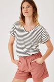 Garcia D30341 old pink chino-style shorts